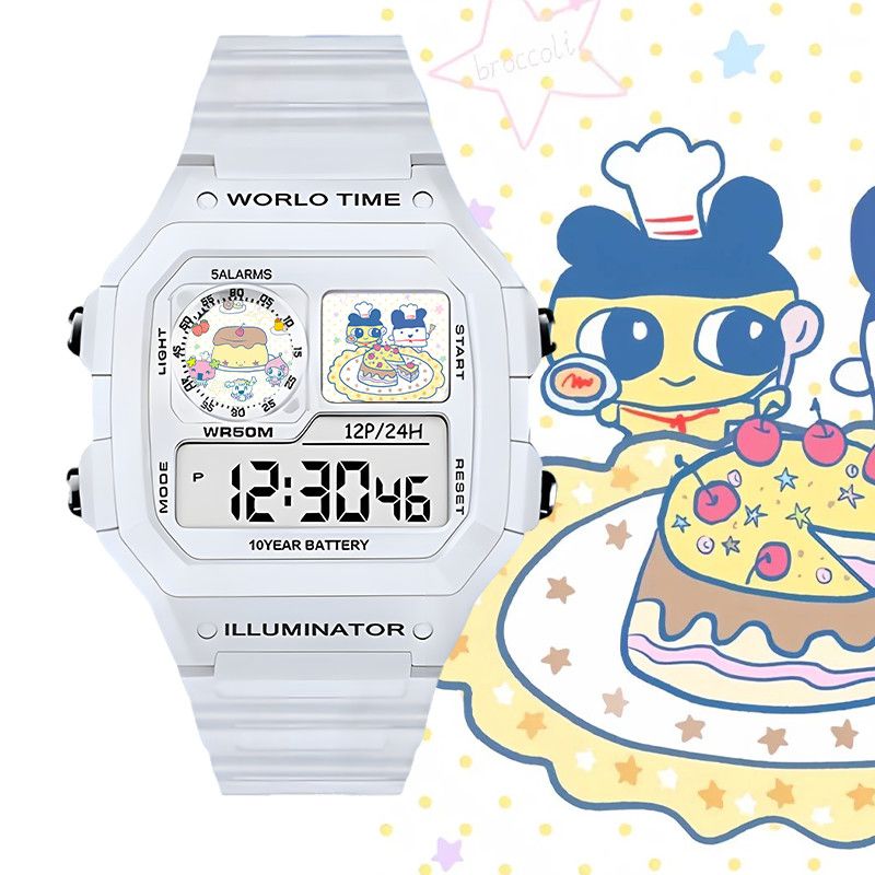 Smartwatches - たまごっちスマート電子時計ビッグマウスジマミ学生用電子時計クリスマスや誕生日プレゼント