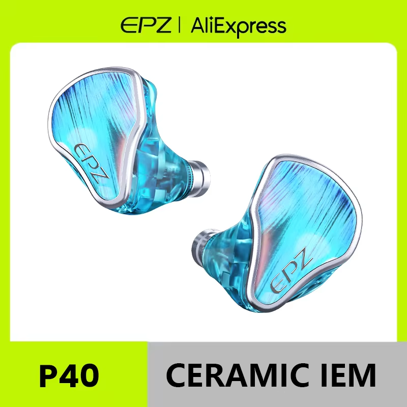 Planar Magnetic Iem Earphones - EPZ P40 スタートレイルズ PZT セラミックインイヤーイヤホン HiFi
