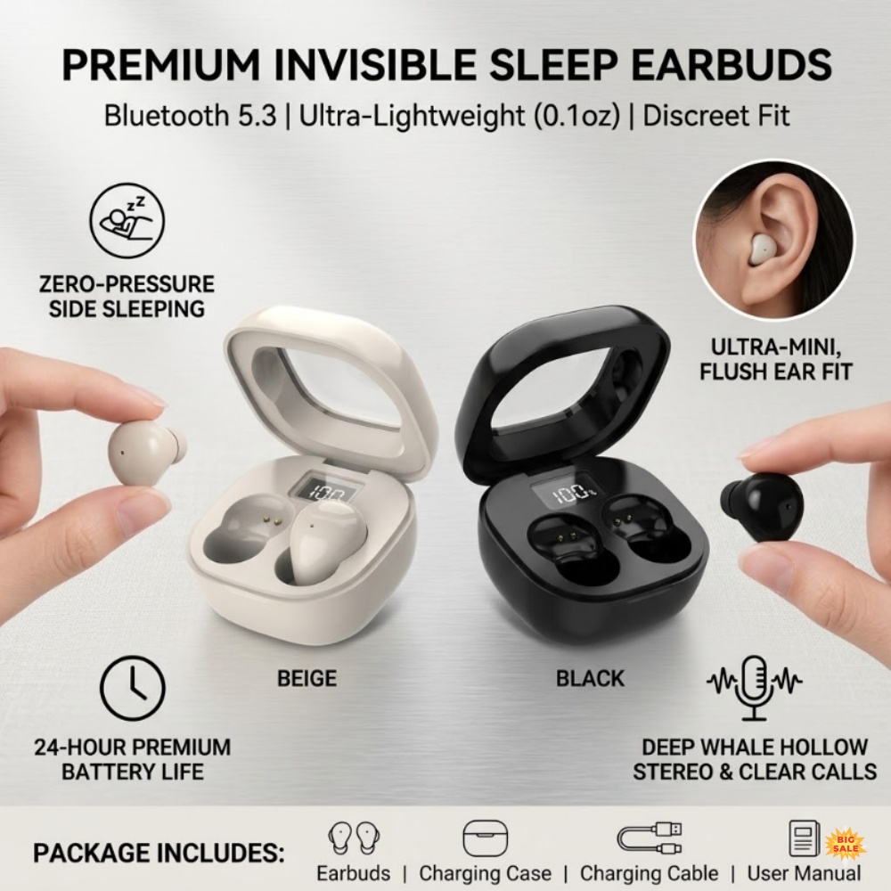 Tws Earbuds Bluetooth 5.3 - 超小型 TWS ワイヤレスイヤホン Bluetooth 5.3 目に見えないスポーツゲーミングヘッドフォン