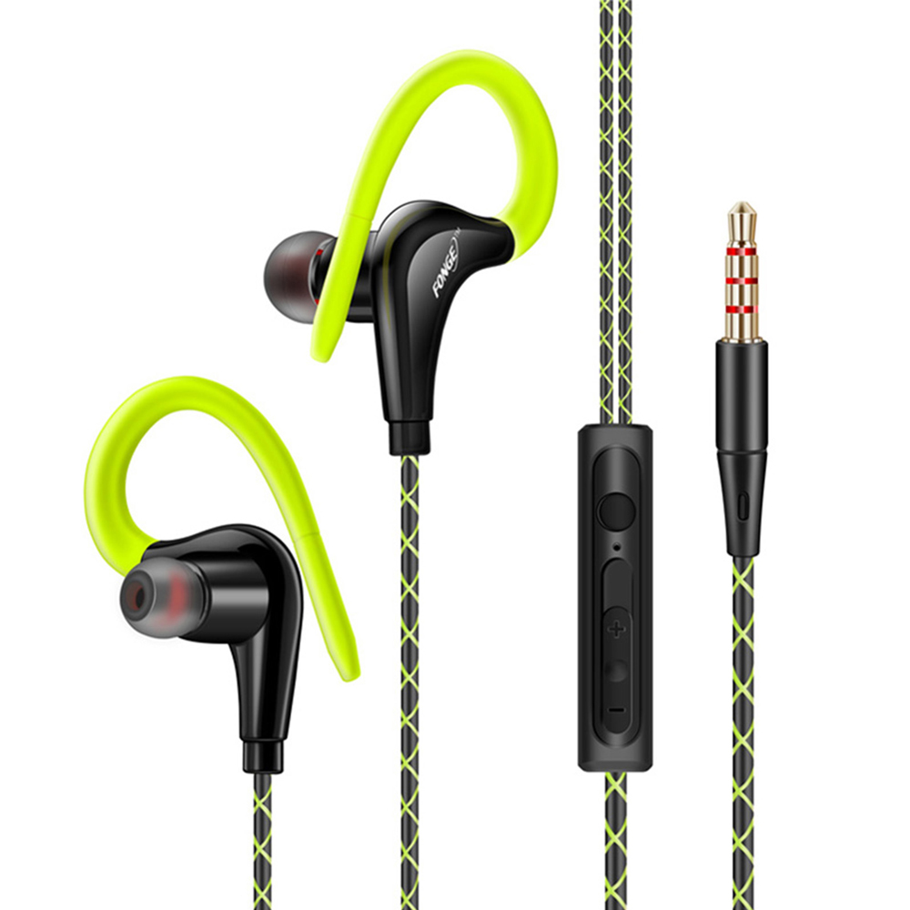 Open Ear Air Conduction Headphones - S760 有線インイヤー防水イヤホンイヤーフックイヤフォンステレオ超低音ヘッドフォンスポーツヘッドセットマイク付き