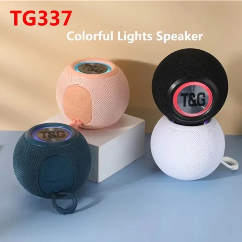 TG337 TWS ブルートゥーススピーカー バスブームボッ - Portable Bluetooth Speaker Waterproof Ipx7 のレビューと価格