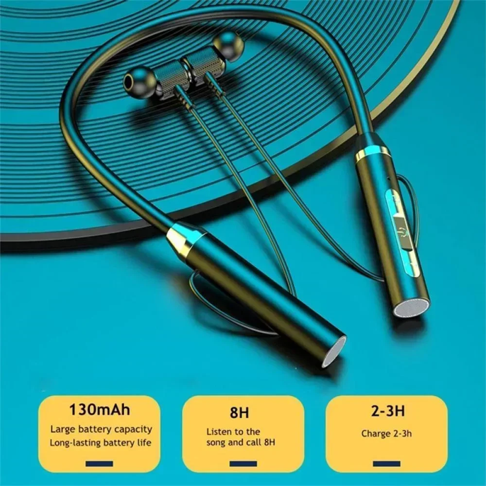 新発売のK58 Bluetoothヘッドセット。ネックバンド - Magnetic Neckband Sports Earphones のレビューと価格