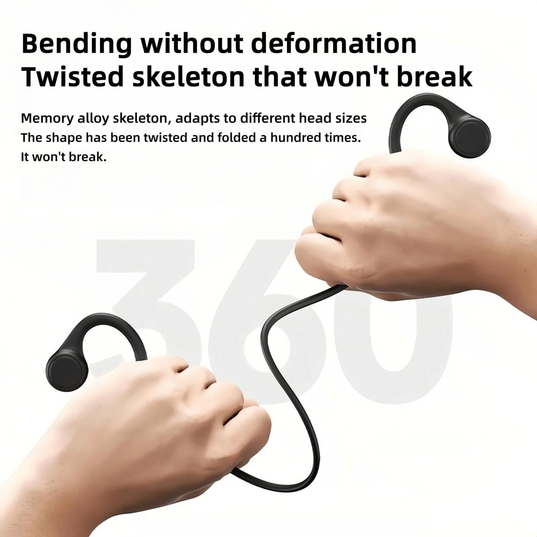LonMao B33 骨伝導イヤホン Bluetooth 5 - Bone Conduction Running Headphones のレビューと価格