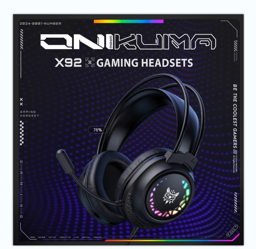 ONIKUMA X92 有線ゲーミングヘッドセット RGB  - Gaming Headset With Mic Rgb のレビューと価格