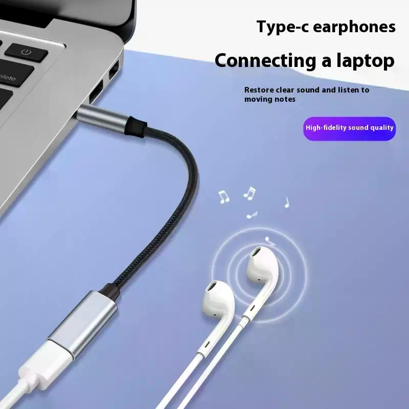 電話タブレットPCアクセサリーUSB Cポートケーブル変換イ - Type C Wired Earphones With Mic のレビューと価格