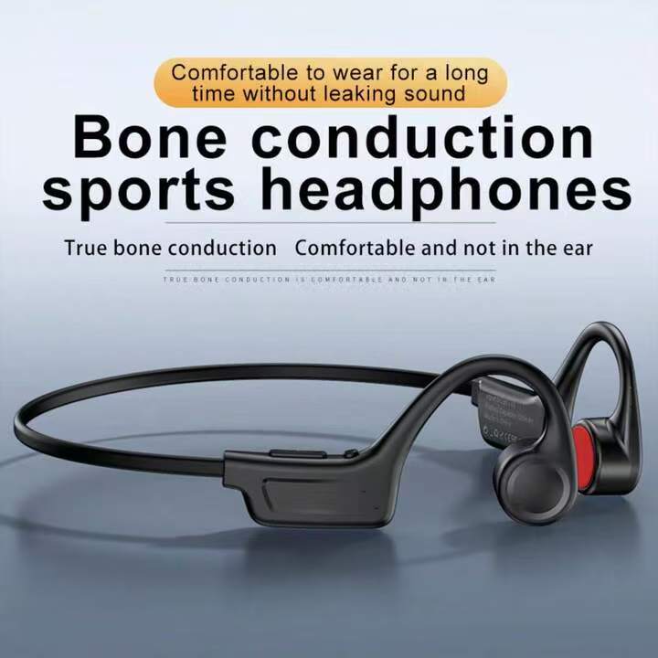 骨伝導ヘッドホン、ワイヤレスオープンバックイヤホン、15時間 - Bone Conduction Running Headphones のレビューと価格