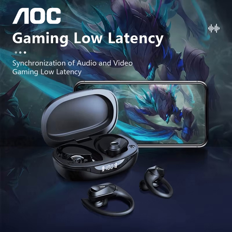 Choice AOC スポーツ ヘッドセット ワイヤレス B - Type C Wired Earphones With Mic のレビューと価格