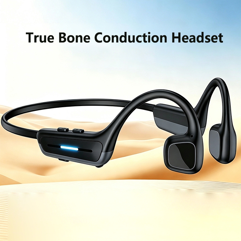 ランニング、サイクリング、その他のスポーツに適したオープンイ - Bone Conduction Running Headphones のレビューと価格