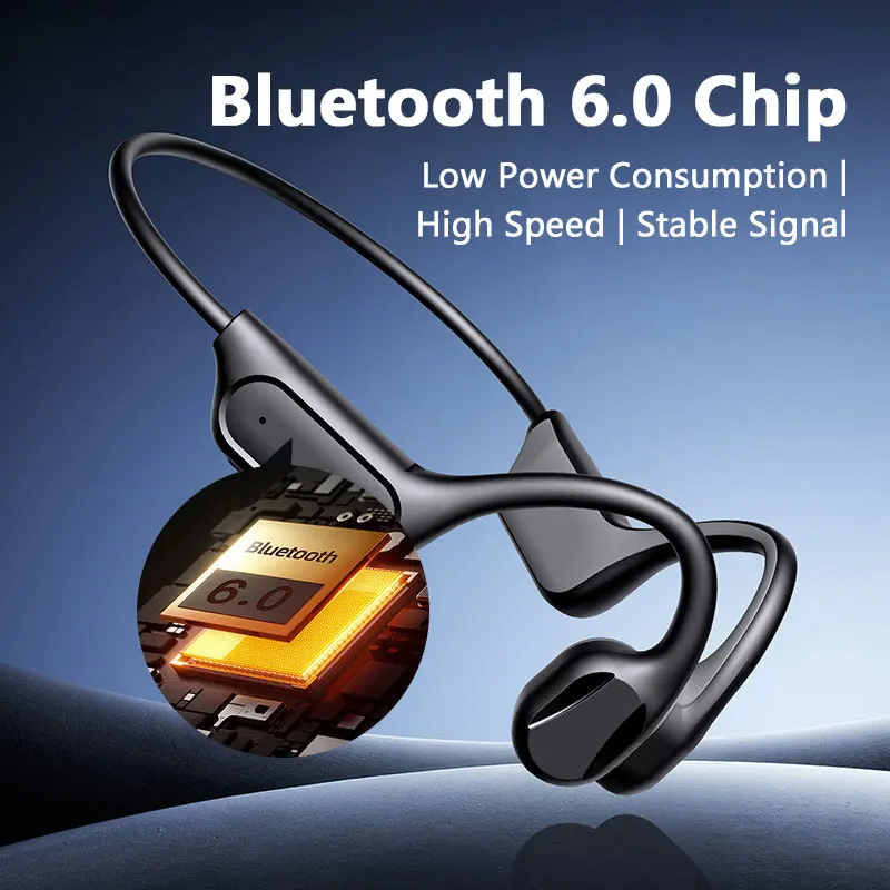 新しい IPX8 スポーツ骨伝導 Bluetooth イヤホ - Bone Conduction Running Headphones のレビューと価格