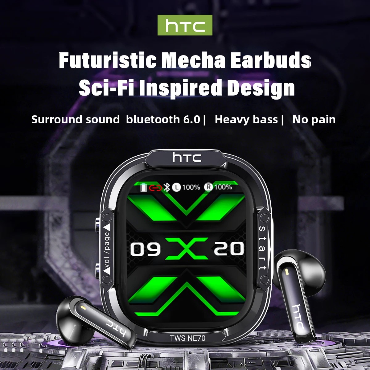 HTC NE70 Bluetooth V6.0 ヘッドフォン - Sleep Mask Headphones Bluetooth のレビューと価格