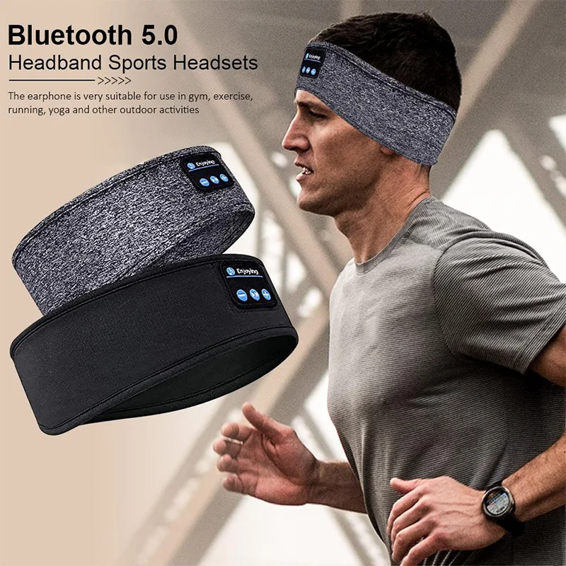Bluetooth イヤホンスポーツ睡眠ヘッドバンド弾性ワイ - Sleep Mask Headphones Bluetooth のレビューと価格