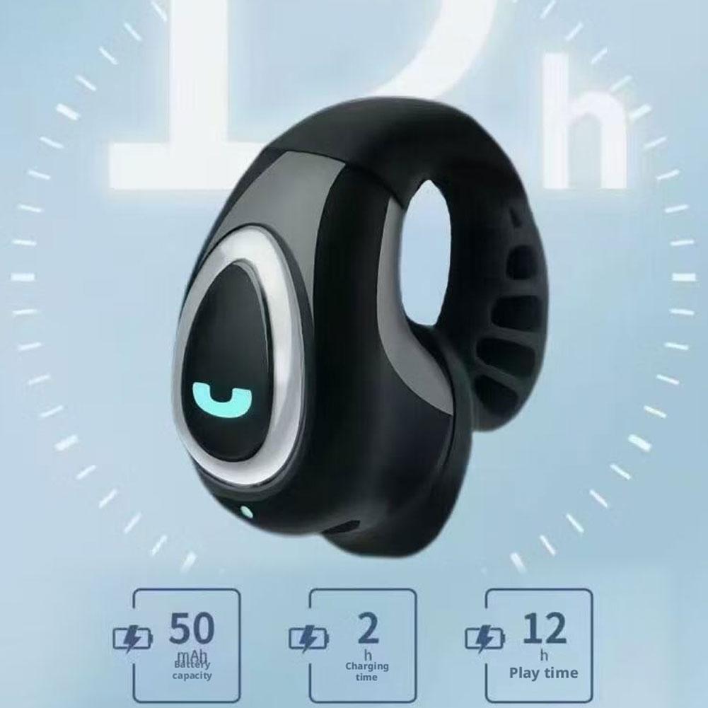 Bluetooth ワイヤレス イヤークリップ シングル ヘ - Open Ear Air Conduction Headphones のレビューと価格
