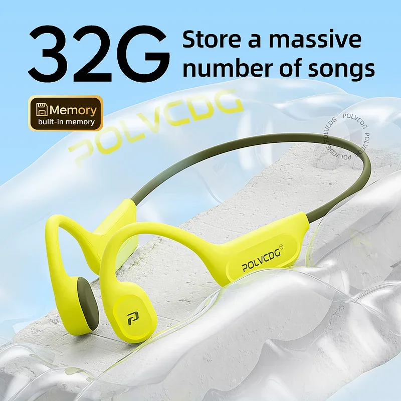 POLVCDG X9 骨伝導スイミングイヤホン 32G IP - Open Ear Air Conduction Headphones のレビューと価格