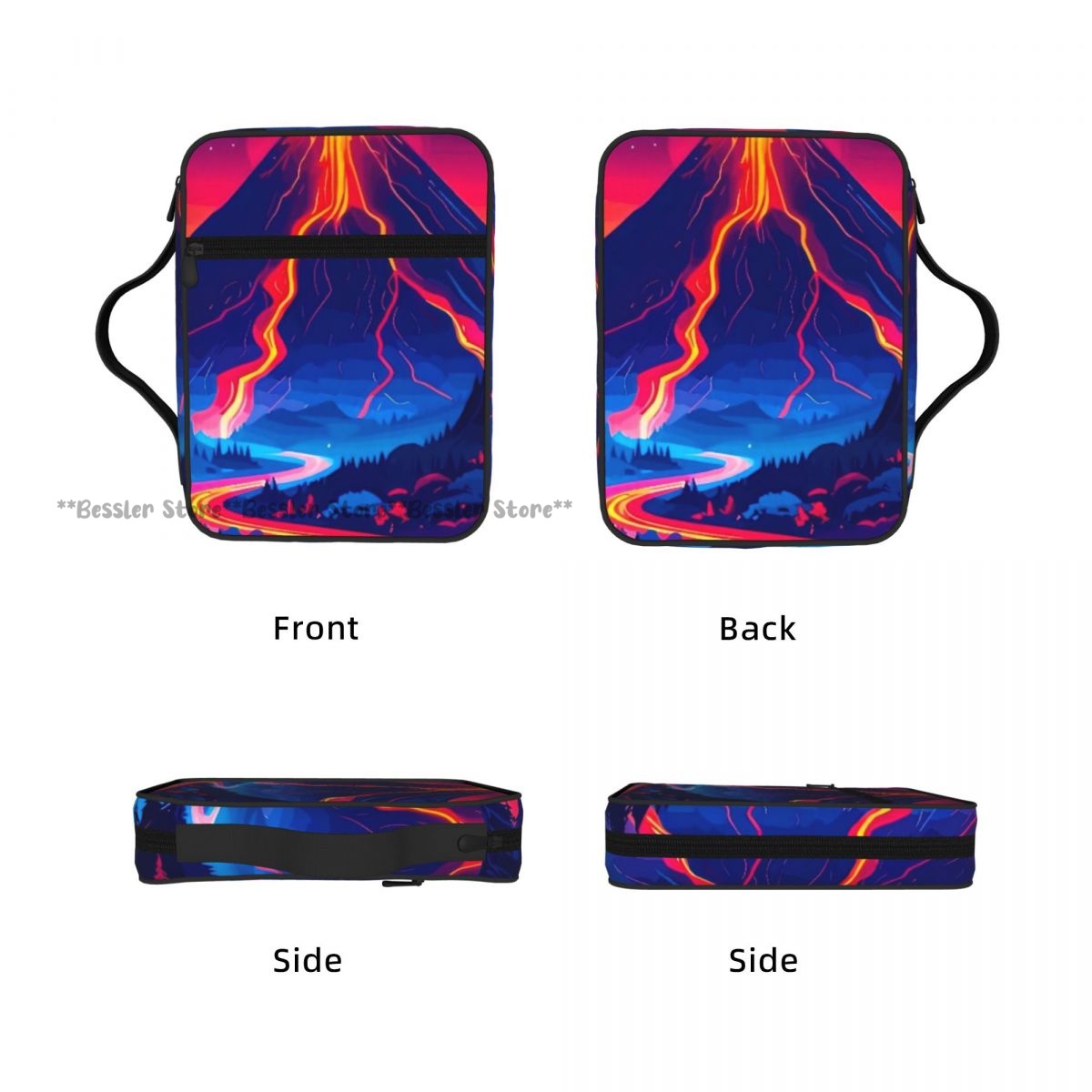 聖書カバー キャリングブックケース 教会バッグ 火山の噴火の - Tablets のレビューと価格