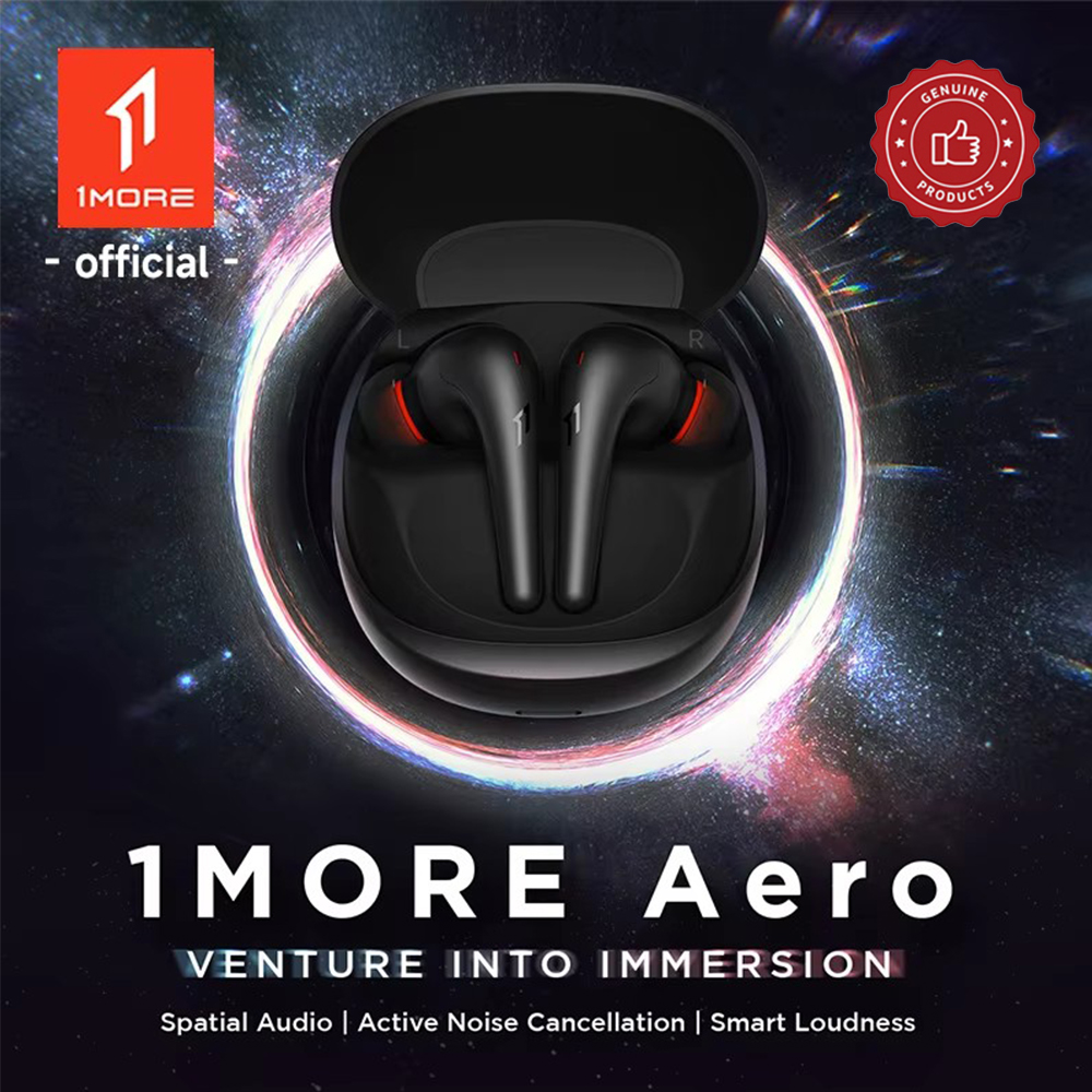 1MORE Aero イヤーバッド ノイズキャンセリング B - Headphones のレビューと価格
