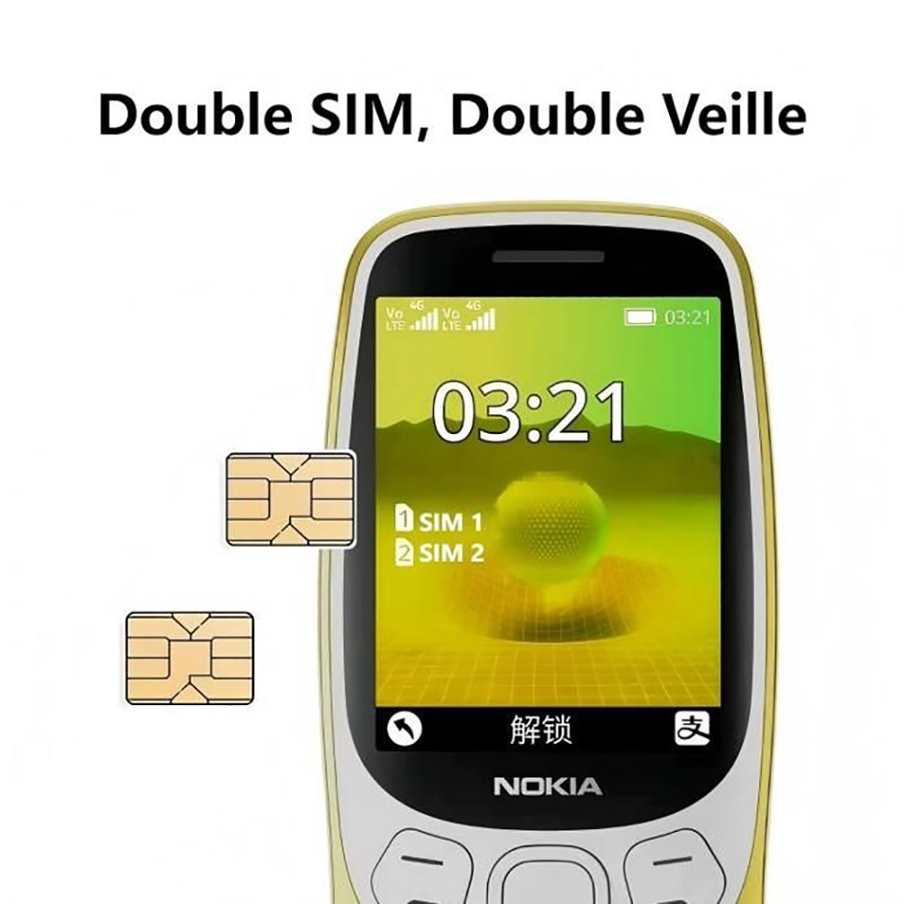 Nokia 3210 4G 電話 2SIM Bluetoot - Cameras のレビューと価格