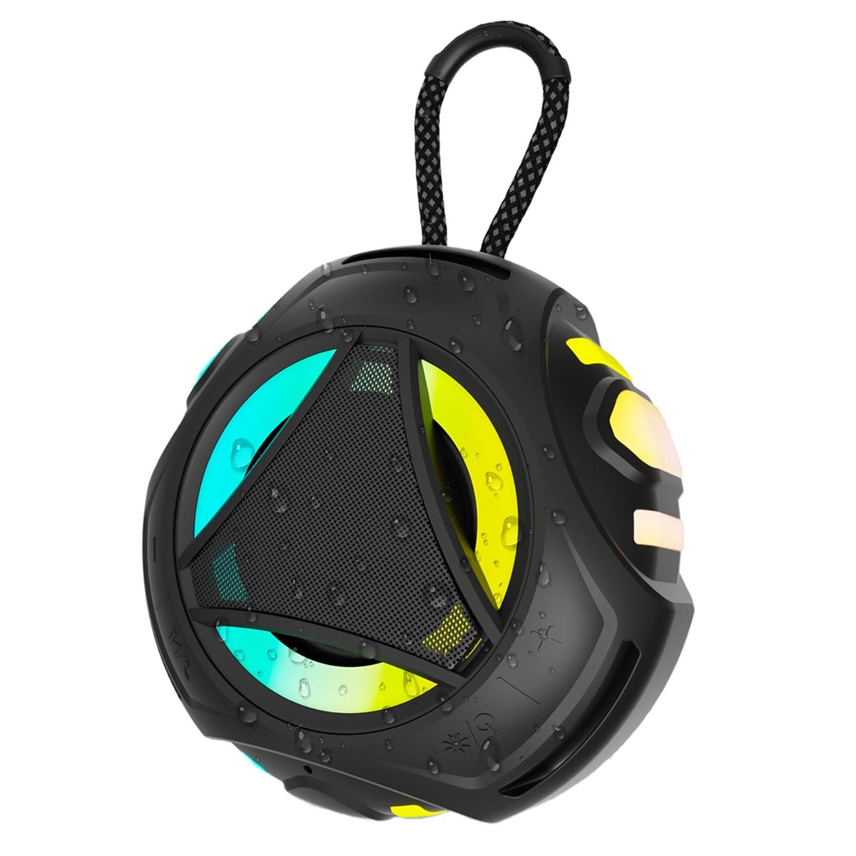 ミニBluetoothシャワースピーカー（ライト付き）、IP - Portable Bluetooth Speaker Waterproof Ipx7 のレビューと価格